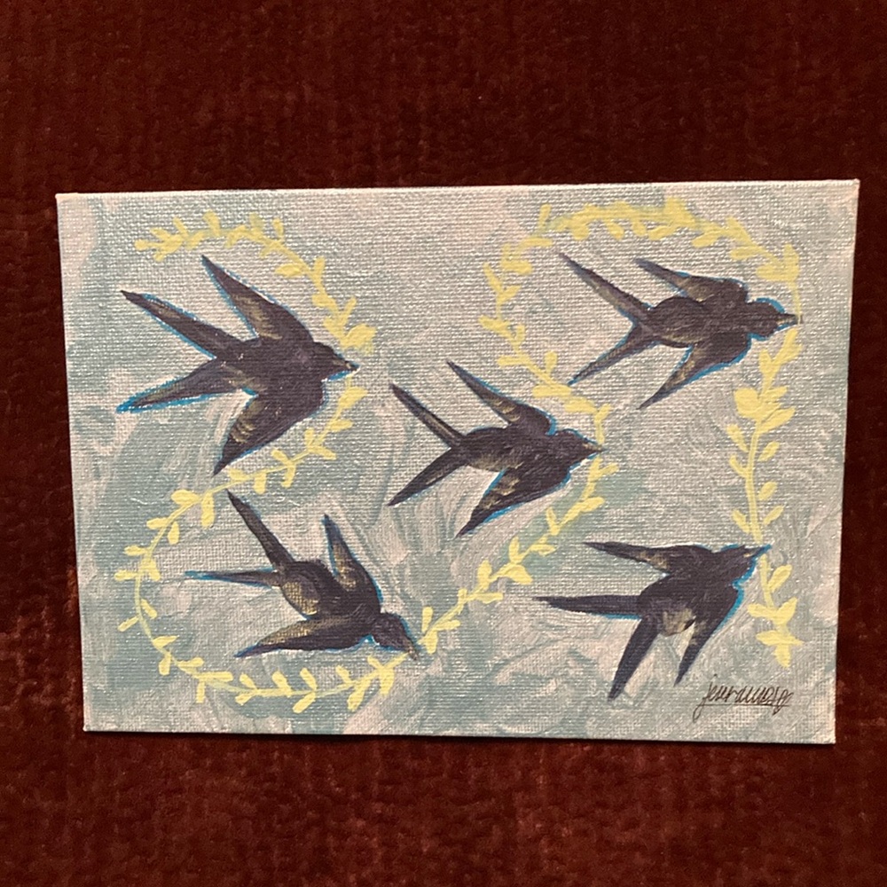 Jen Ramos Original Acrylic Painting